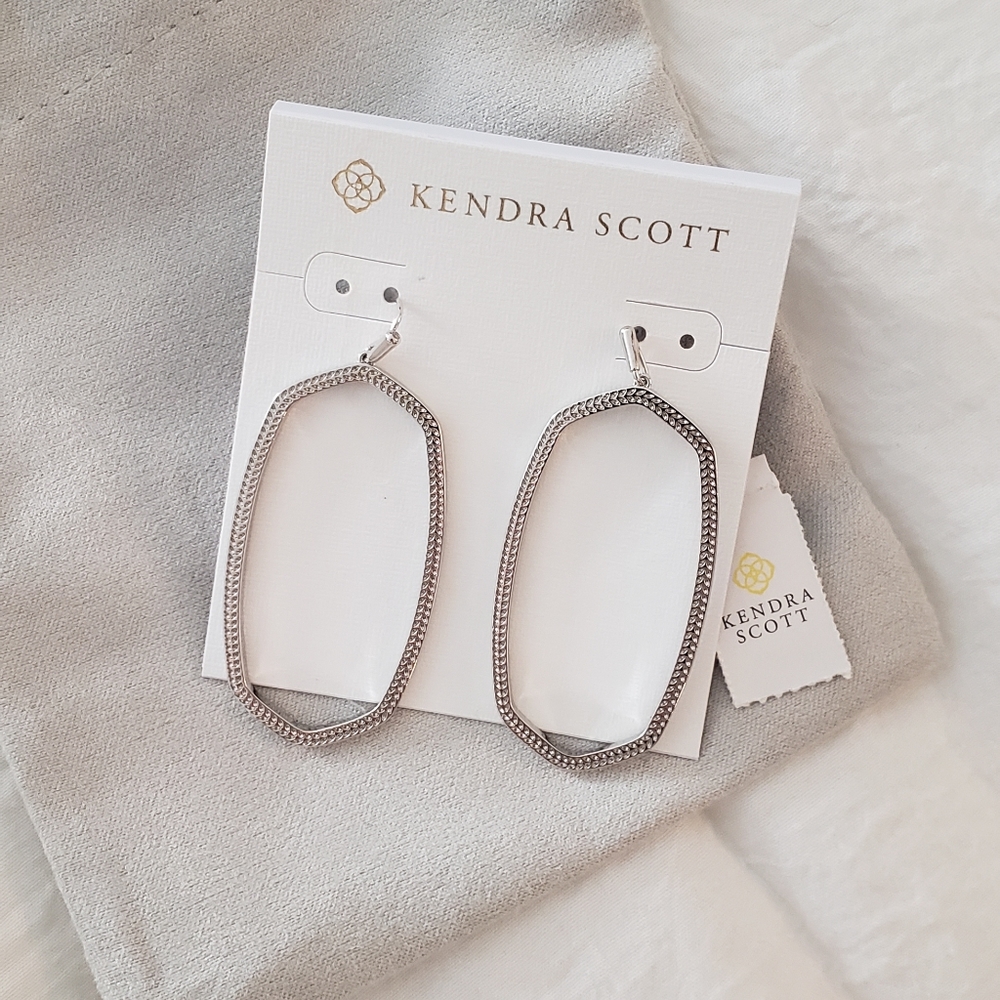 Kendra Scott | Open Frame Danielle | Silver